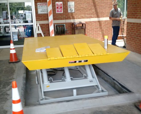 Catawba Hospital equipment lift