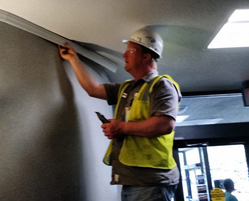 Eaton Front Entrance Paint
