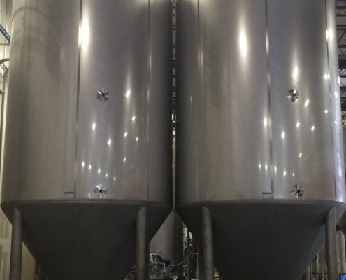 Highland Brewery Tank Placing