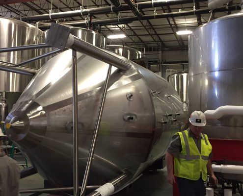Highland Brewery Tank Rigging